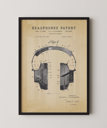 Headphones Patent