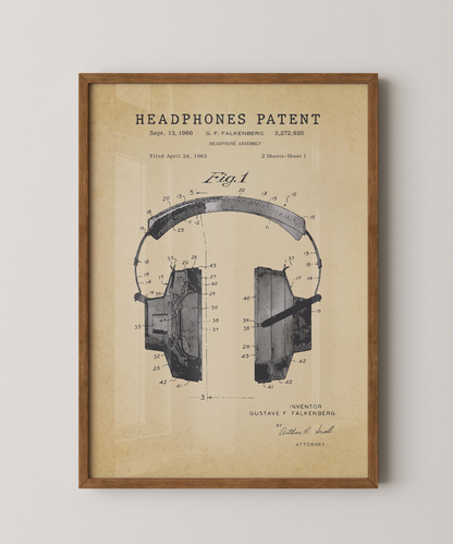 Headphones Patent