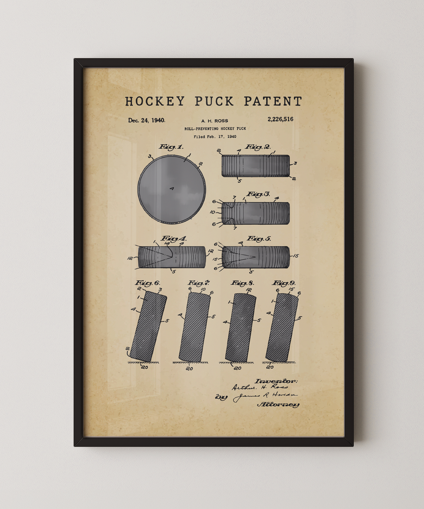 Hockey Puck Patent
