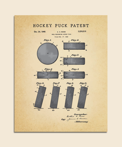 Hockey Puck Patent
