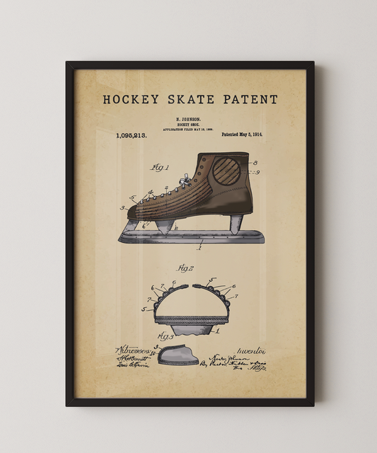 Hockey Skate Patent