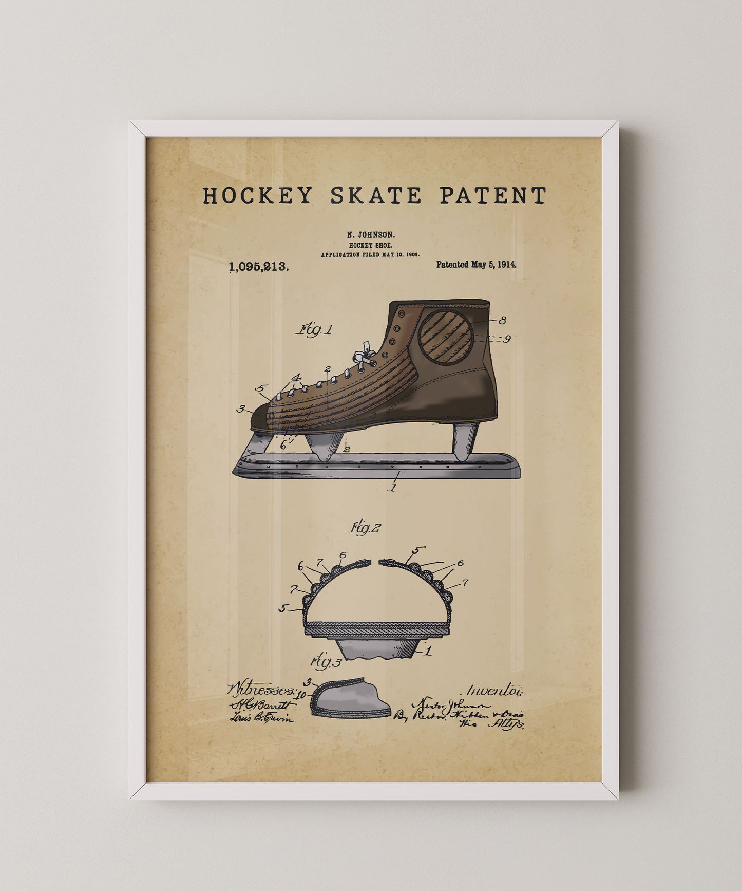Hockey Skate Patent