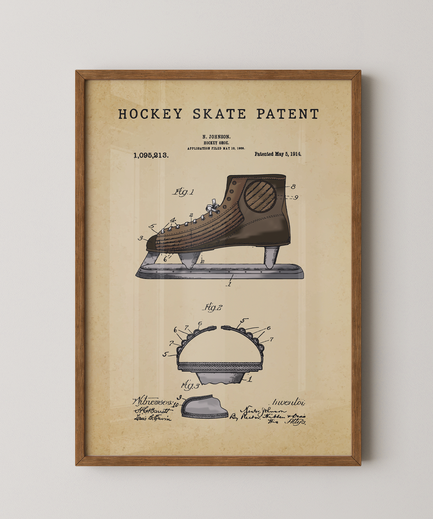Hockey Skate Patent