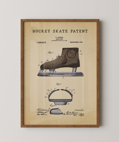 Hockey Skate Patent