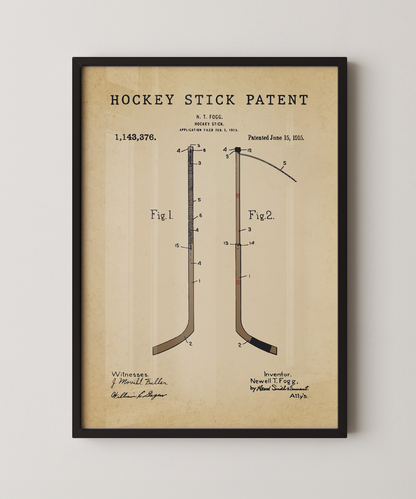 Hockey Stick Patent