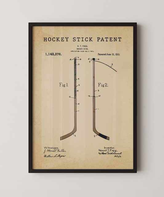 Hockey Stick Patent
