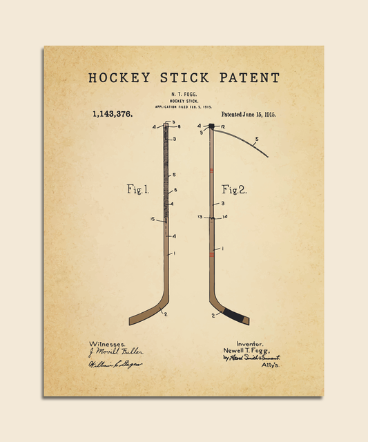 Hockey Stick Patent
