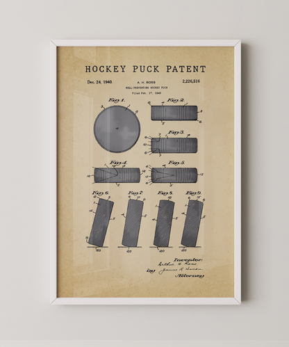 Hockey Puck Patent