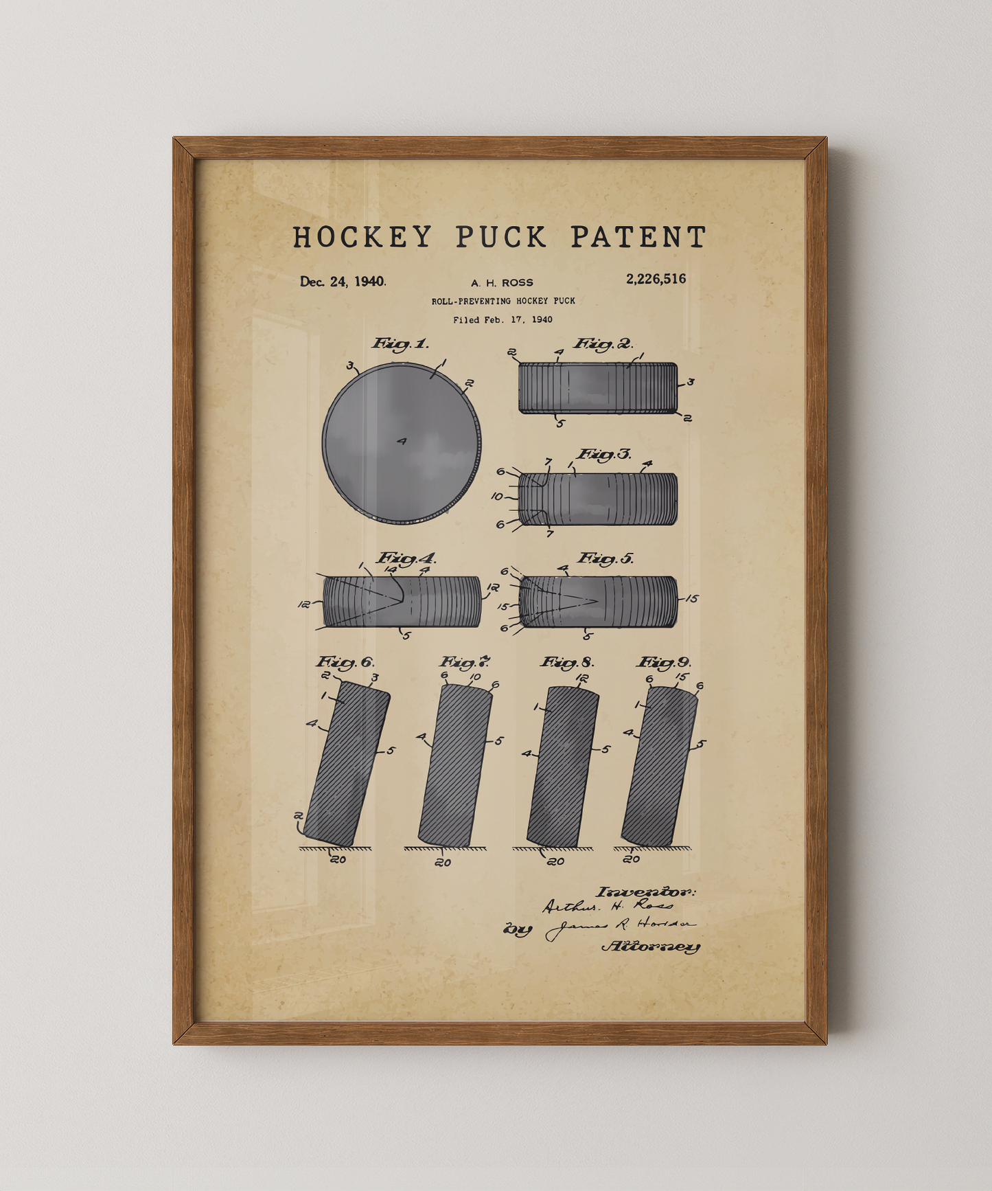 Hockey Puck Patent