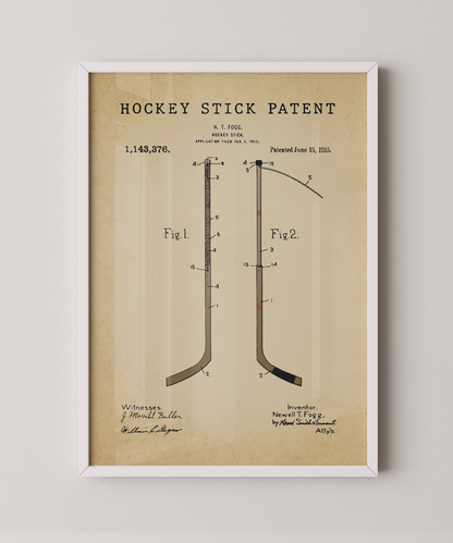 Hockey Stick Patent