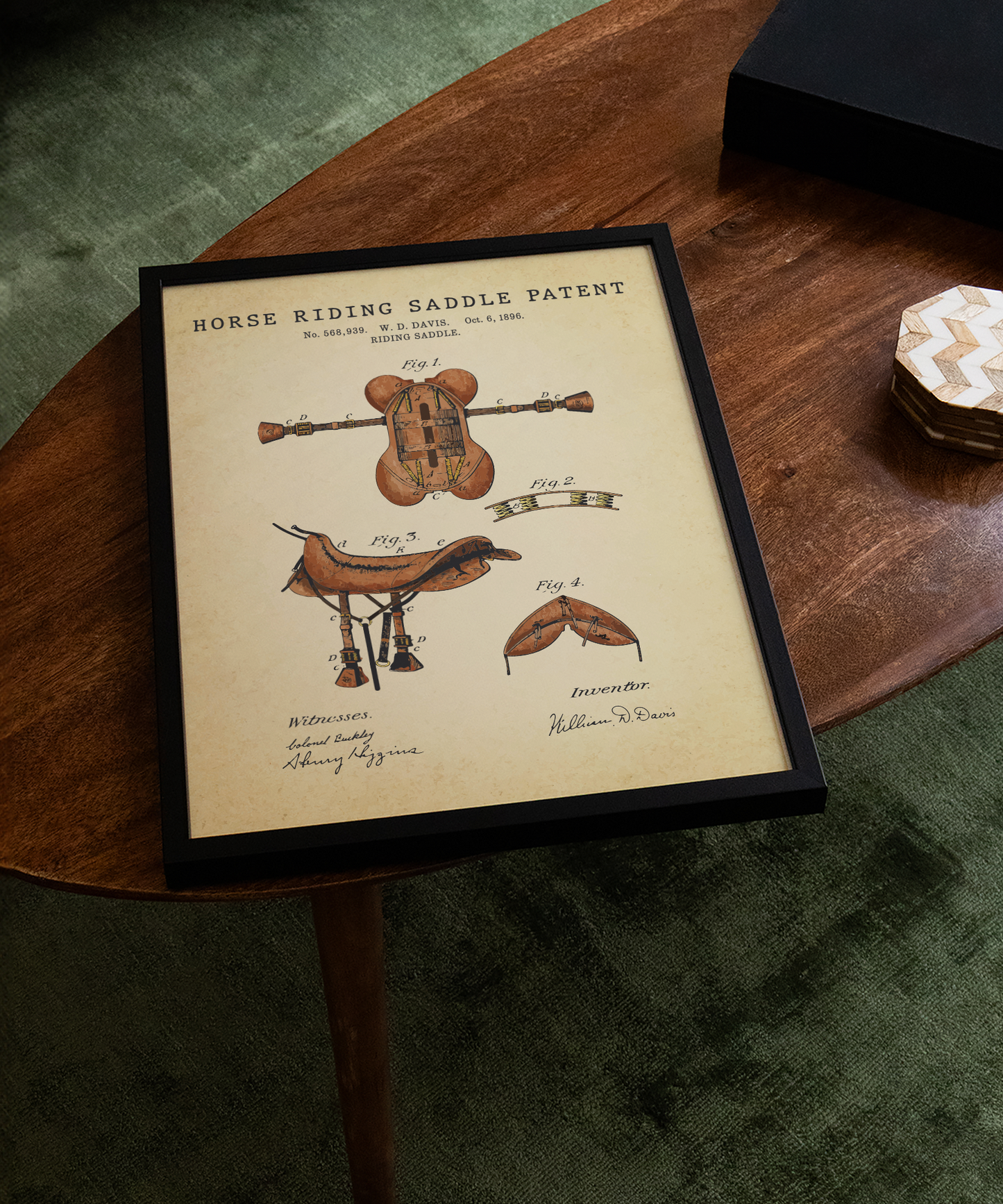 Horse Riding Saddle Patent