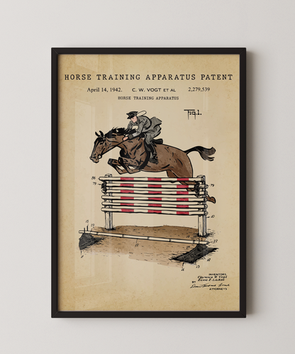 Horse Training Apparatus Patent