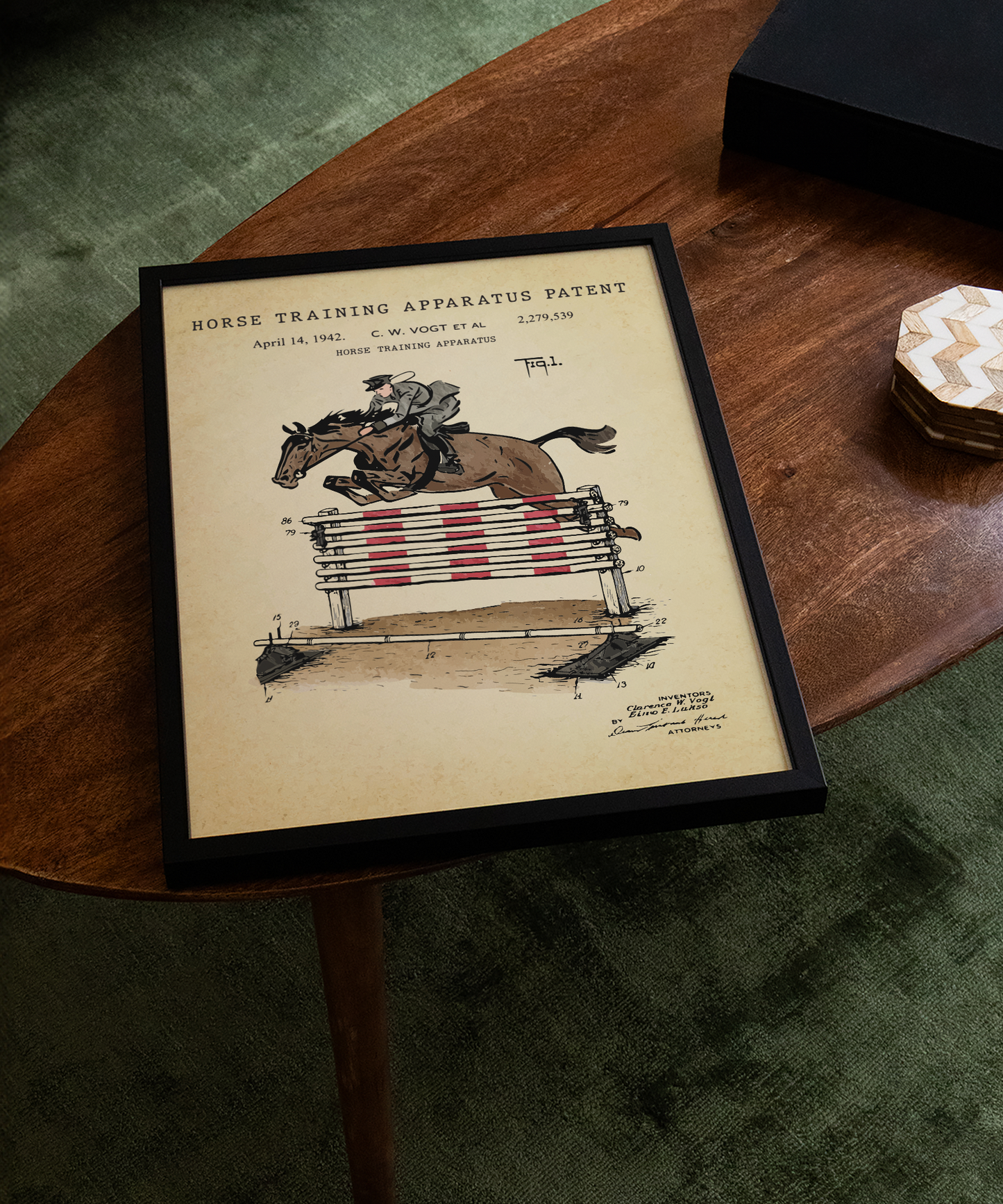 Horse Training Apparatus Patent