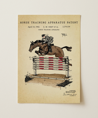 Horse Training Apparatus Patent