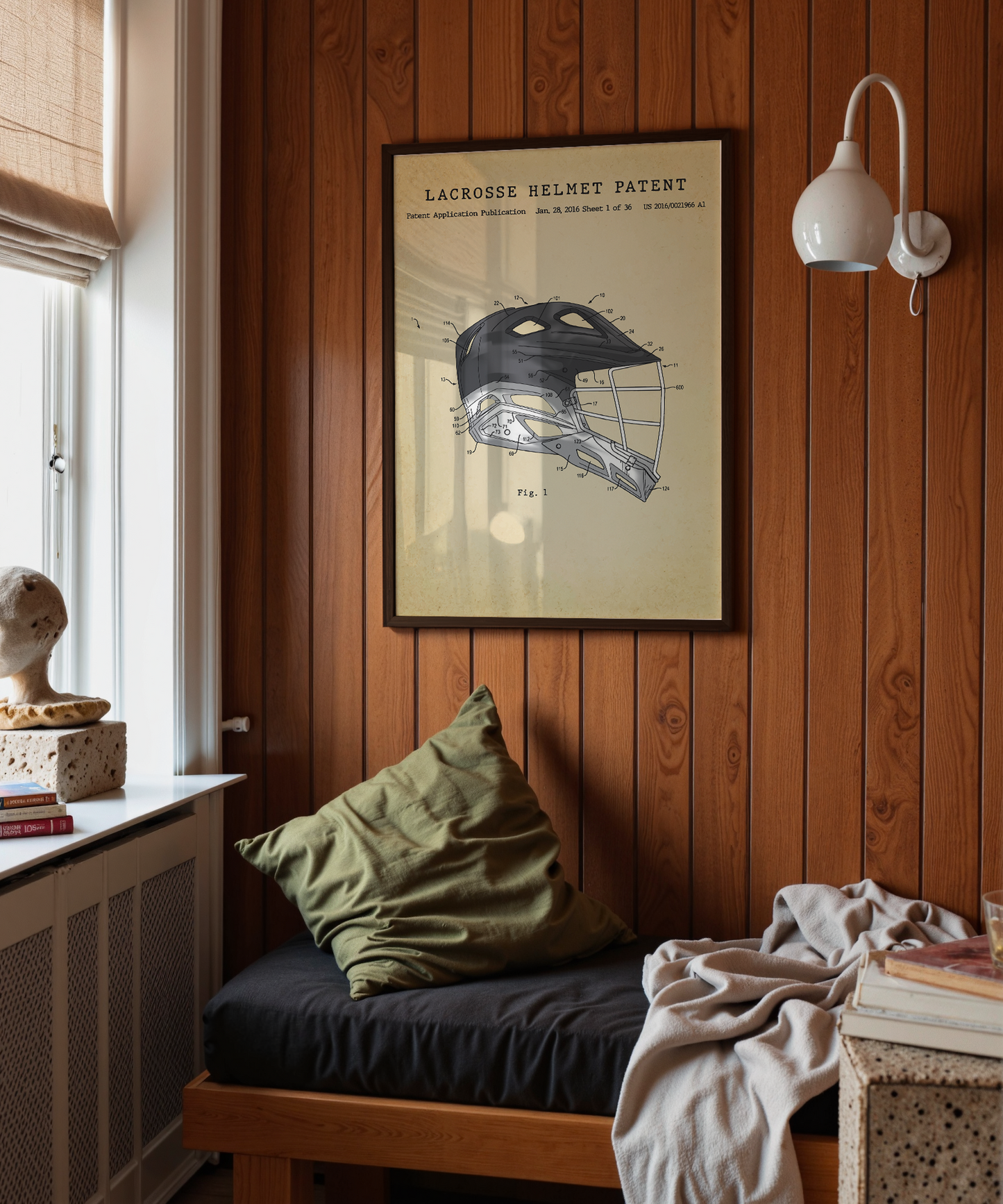 Lacrosse Helmet Patent