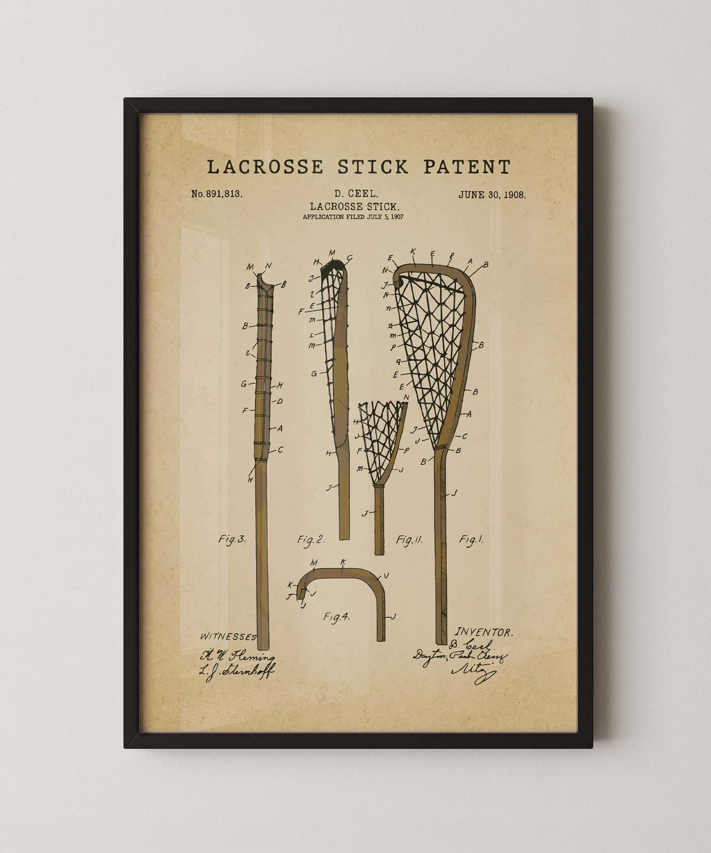 Lacrosse Stick Patent