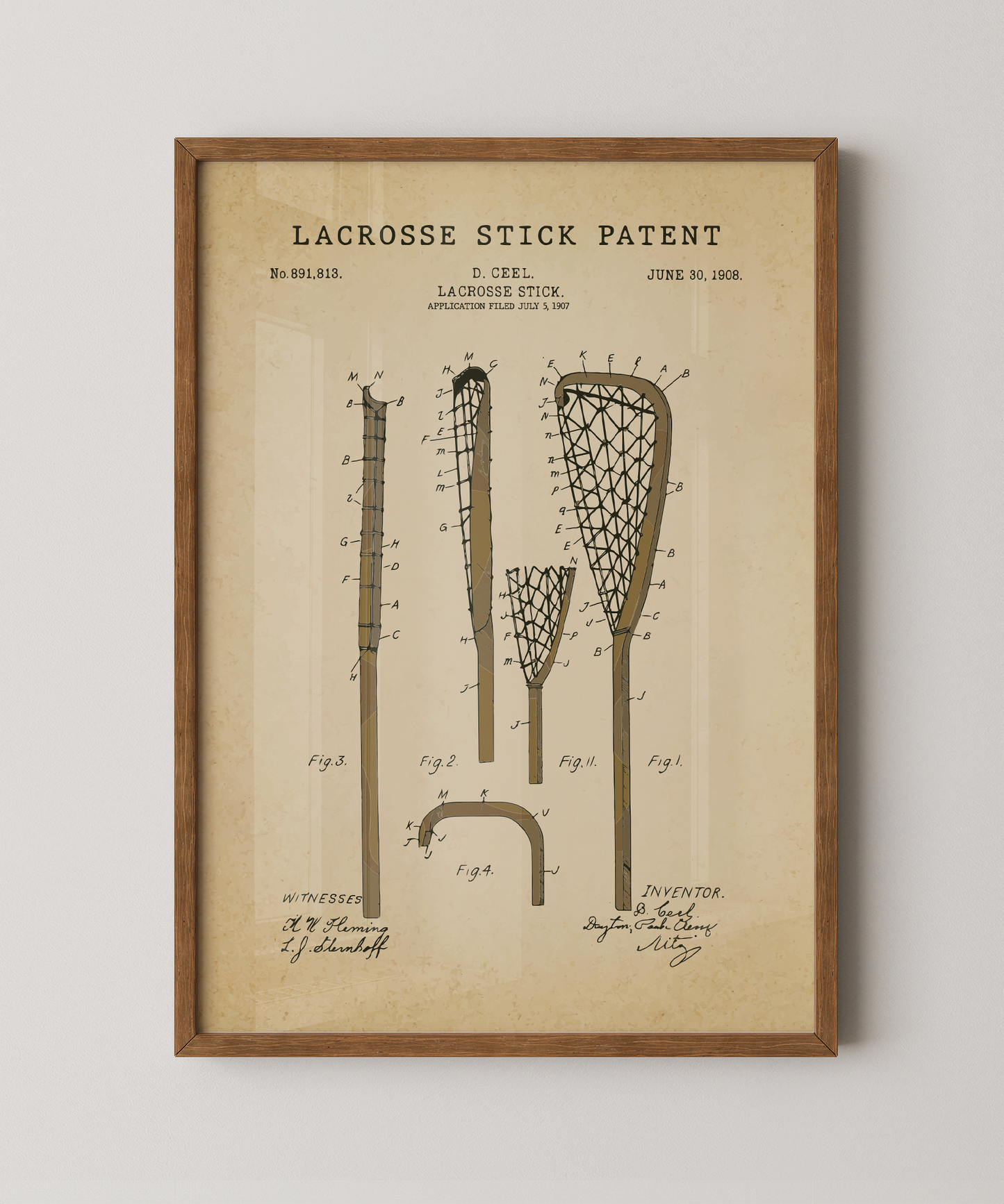 Lacrosse Stick Patent