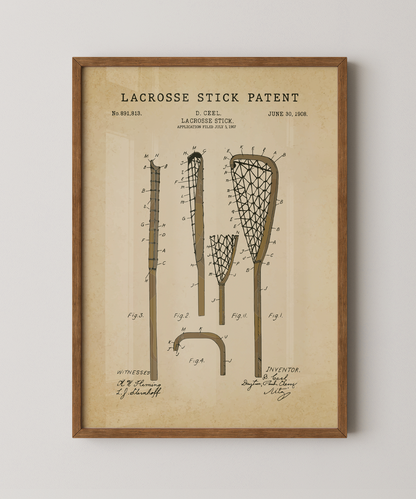 Lacrosse Stick Patent