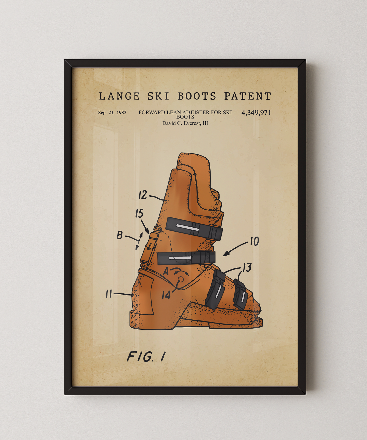 Lange Ski Boots Patent