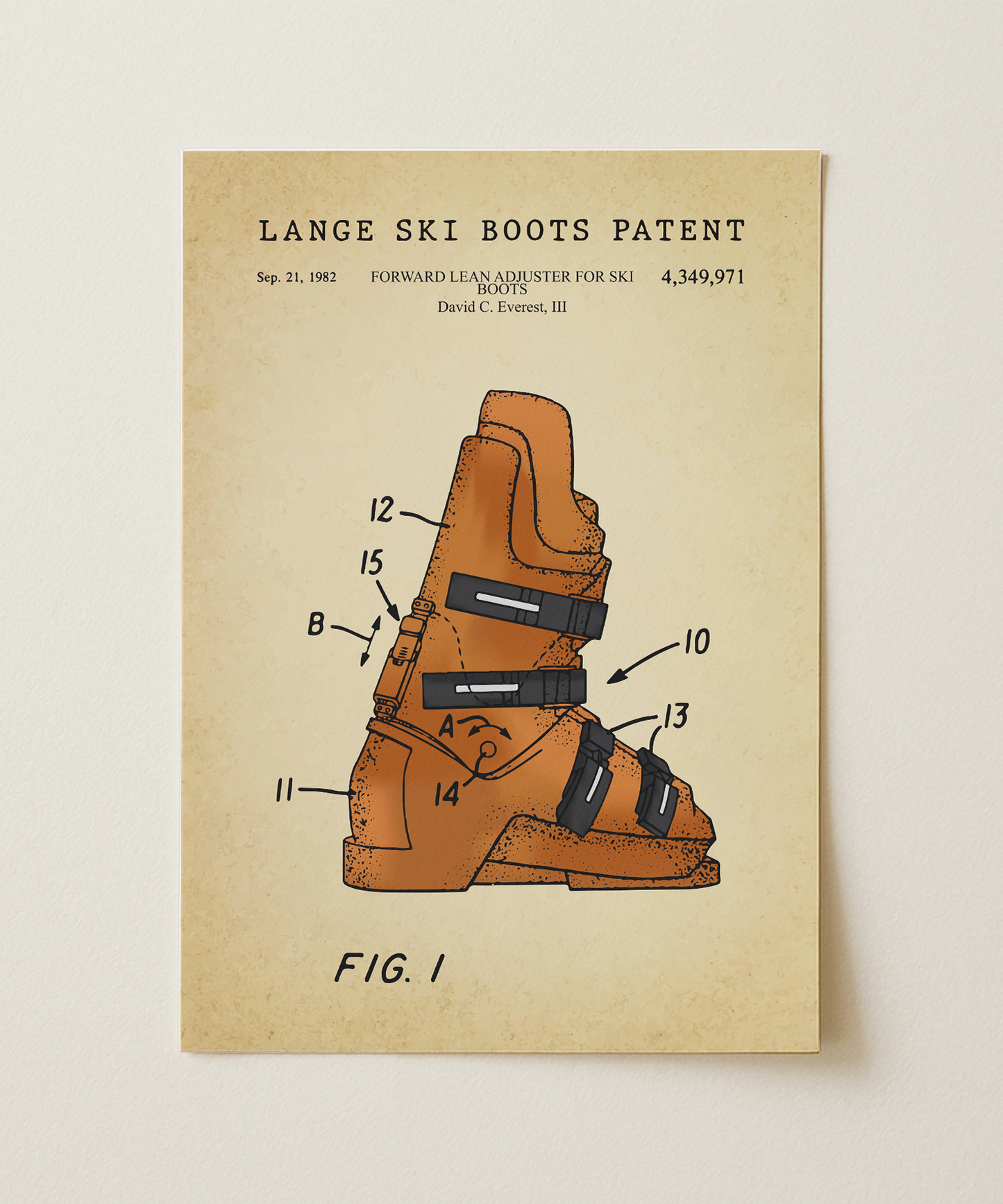Lange Ski Boots Patent