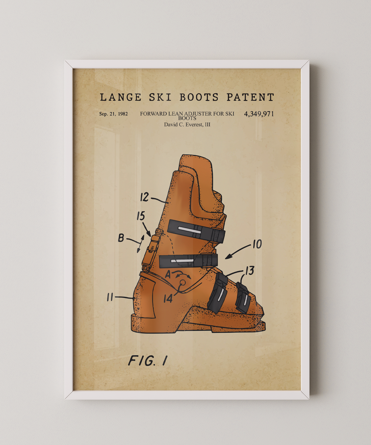 Lange Ski Boots Patent