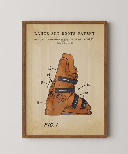 Lange Ski Boots Patent