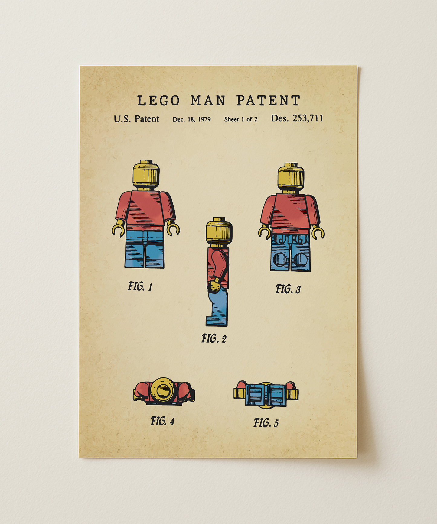 Lego Man 2 Patent