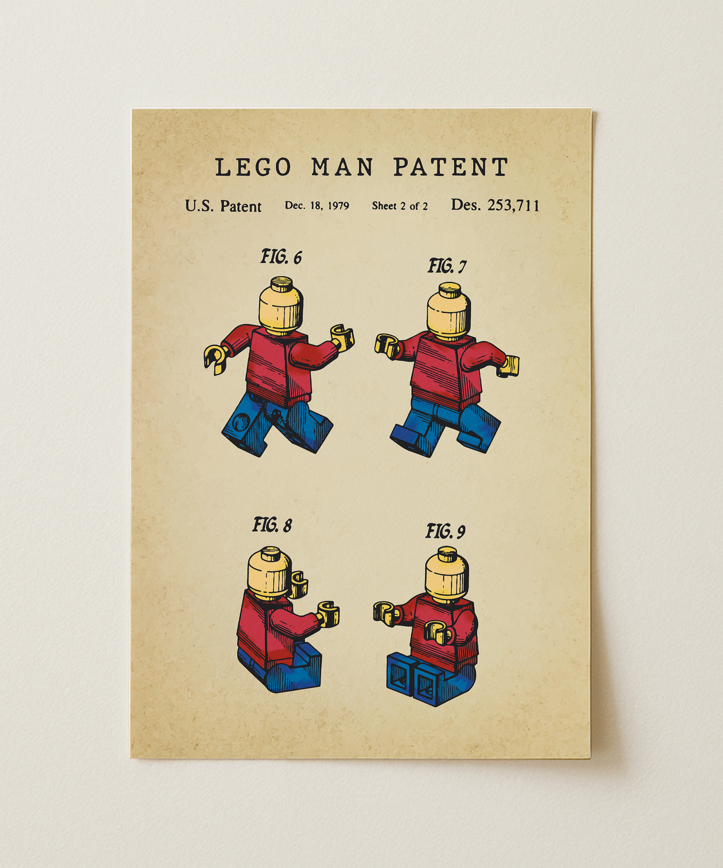 LEGO Man Patent