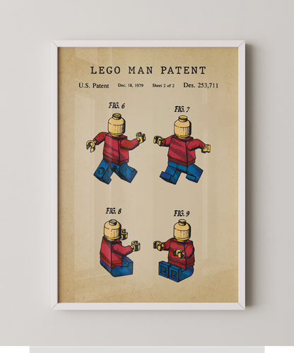 LEGO Man Patent