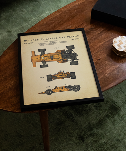 Mclaren F1 Racing Car Patent
