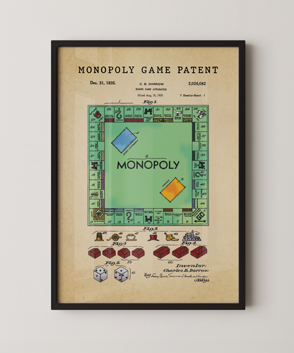 Monopoly Game Patent