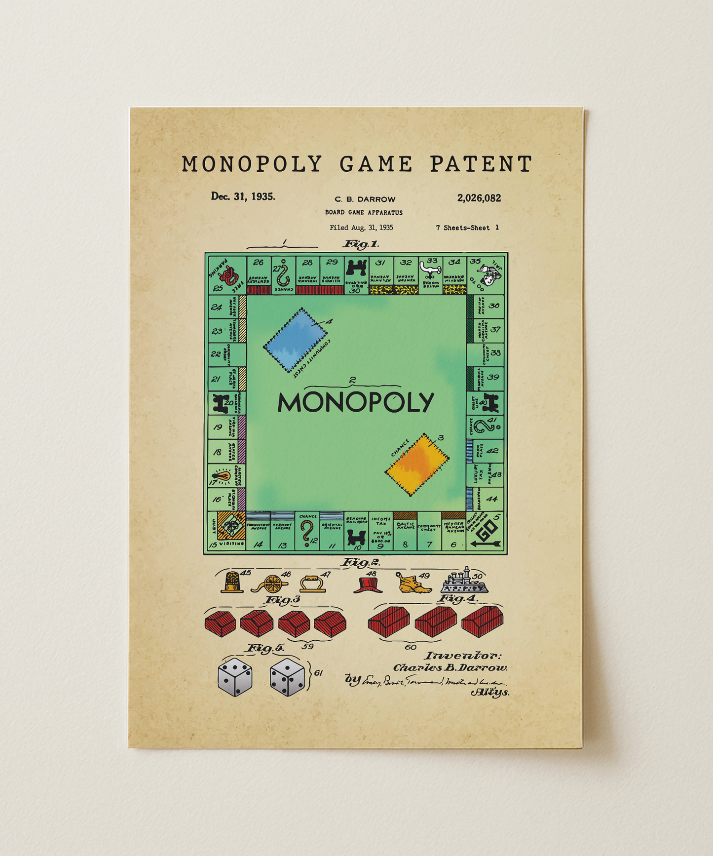 Monopoly Game Patent