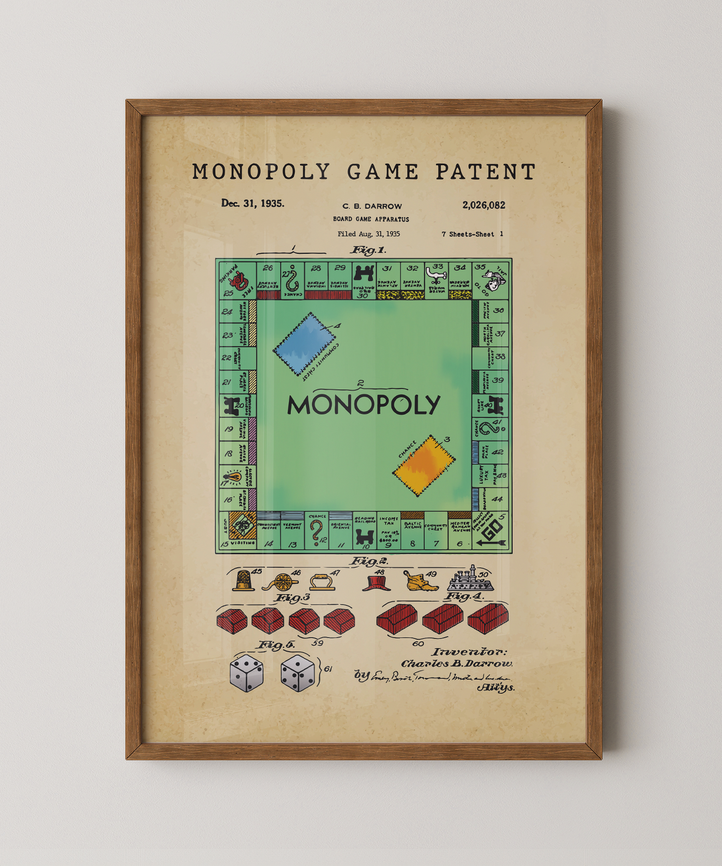 Monopoly Game Patent