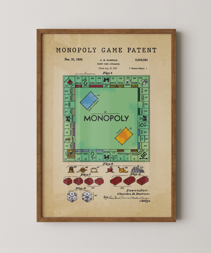 Monopoly Game Patent