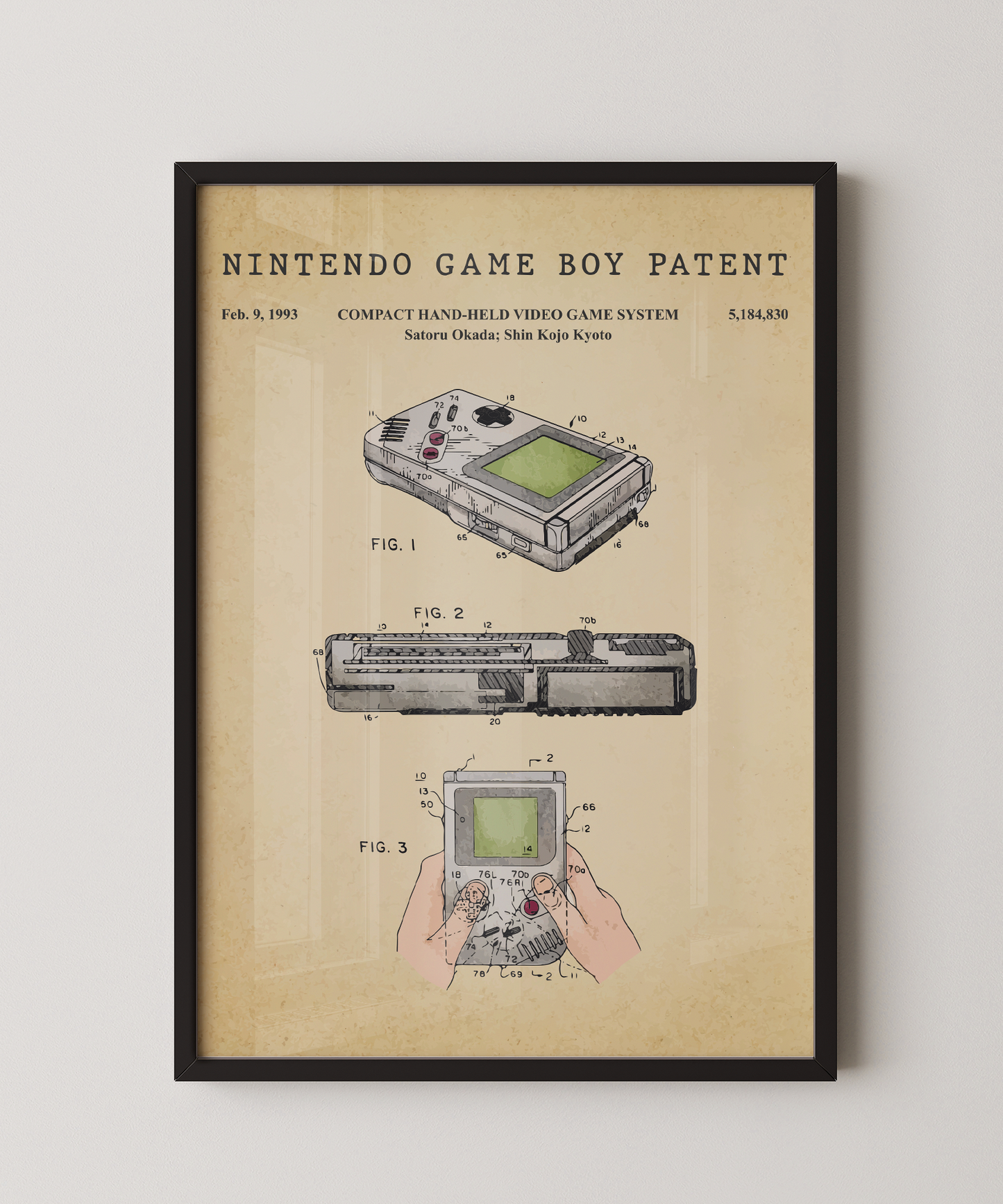 Nintendo Game Boy Patent