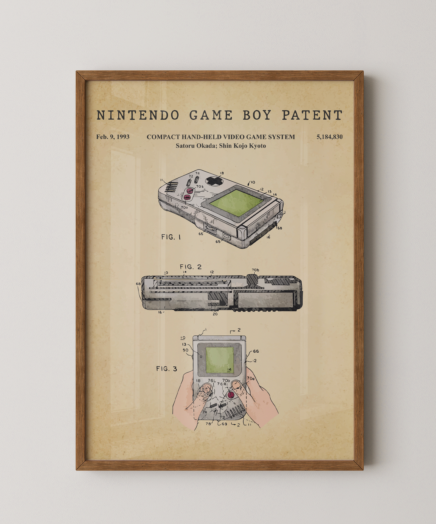 Nintendo Game Boy Patent