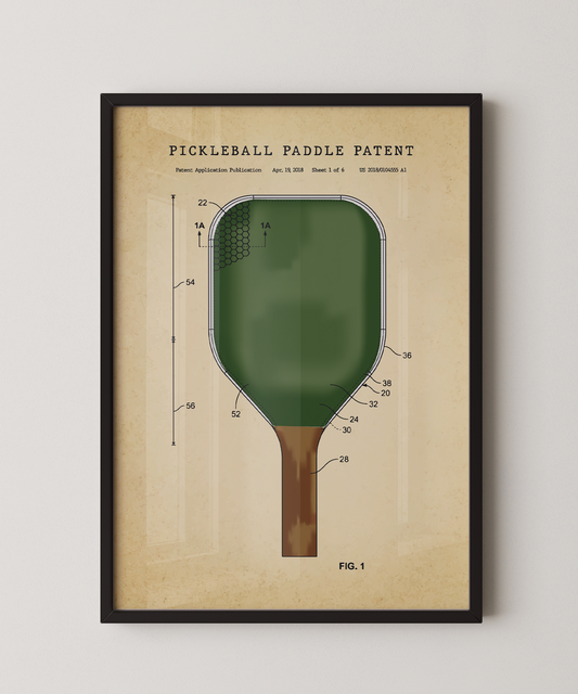 Pickleball Paddle Patent