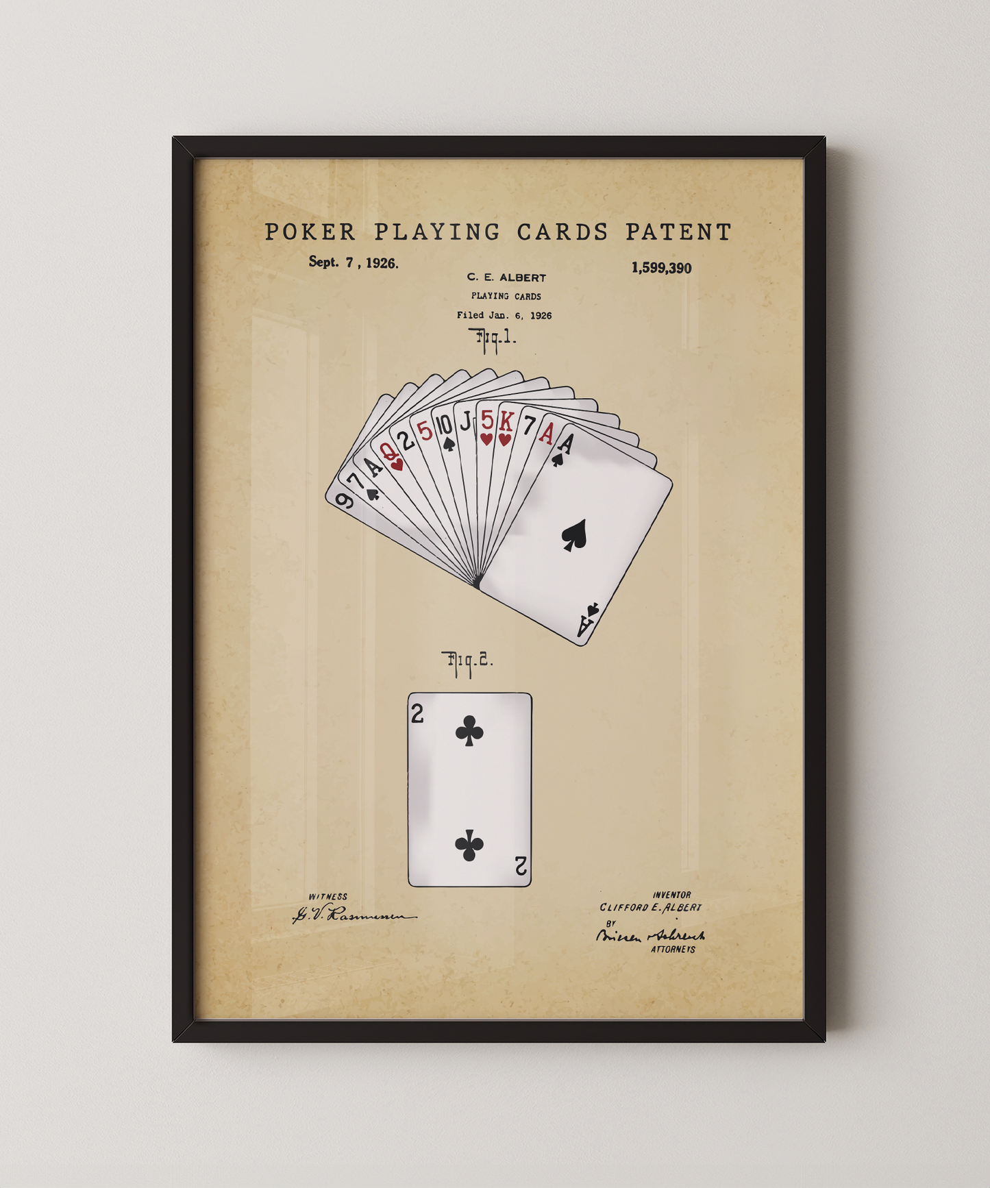 Poker Card Patent