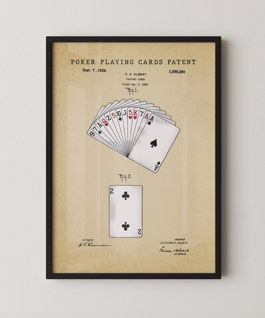 Poker Card Patent