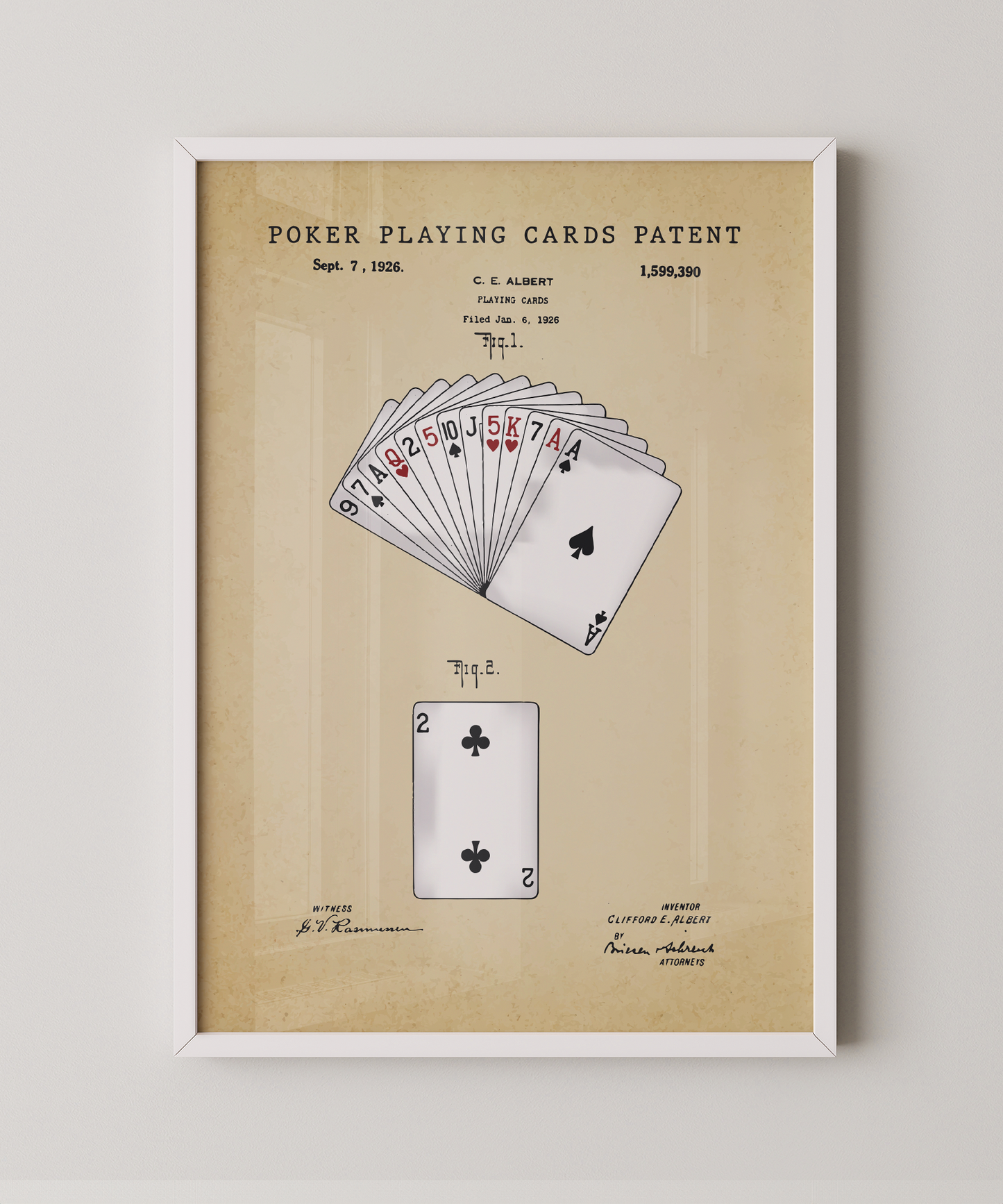 Poker Card Patent