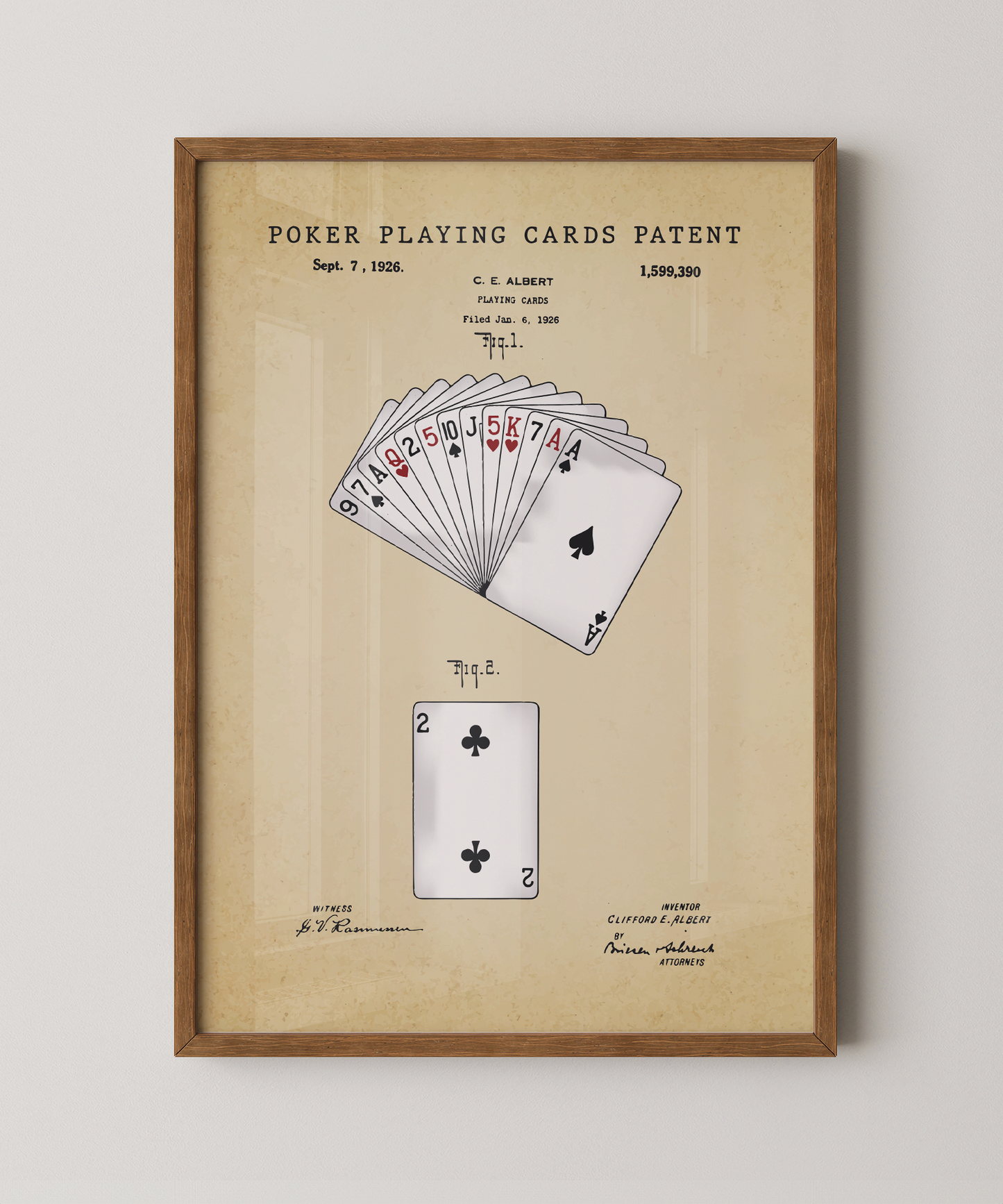 Poker Card Patent