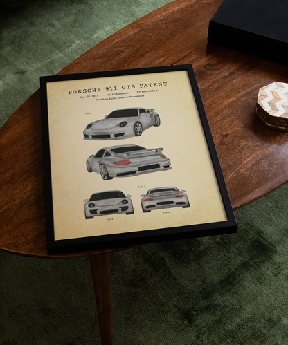 Porsche 911 GTS Patent