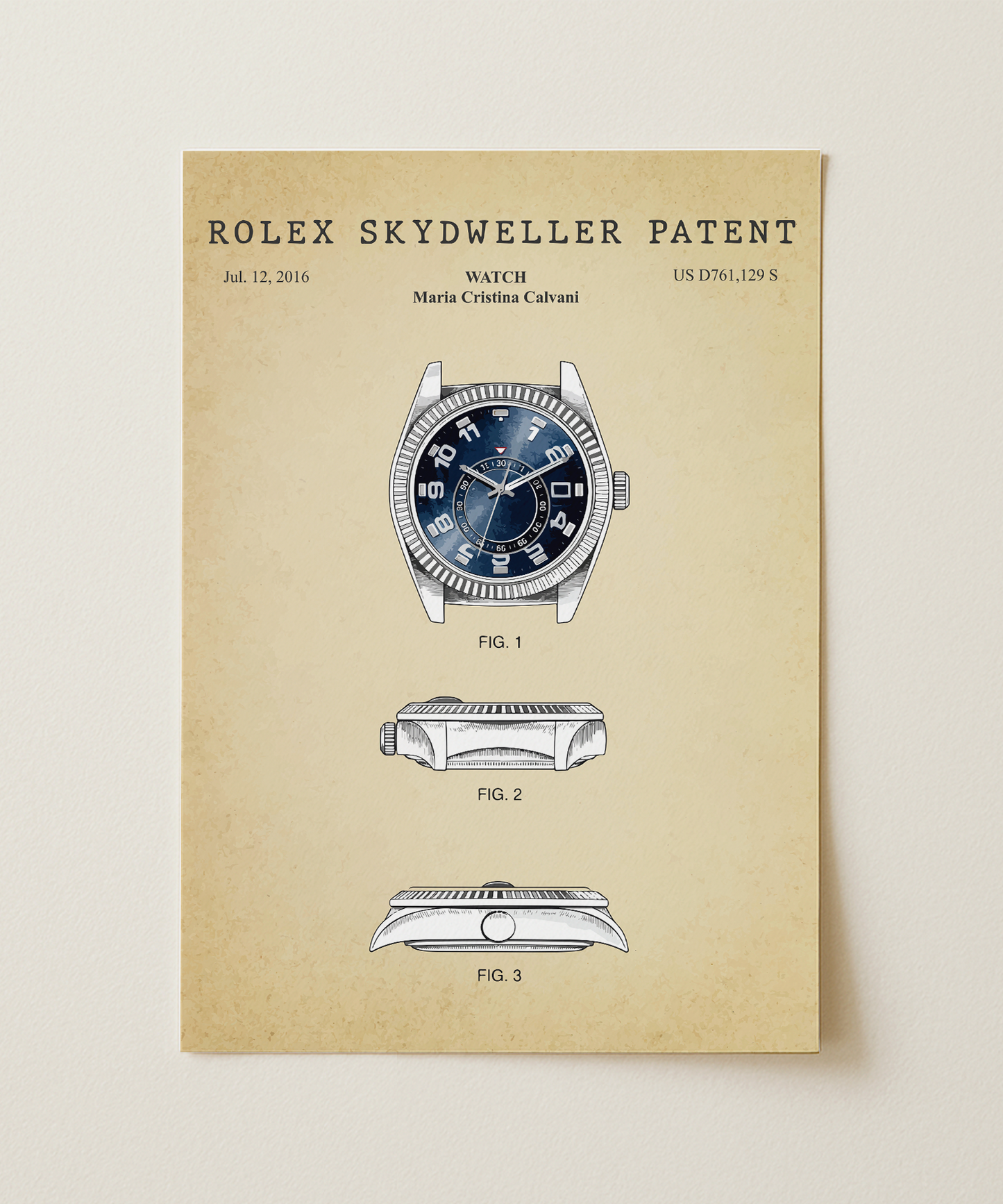 Rolex Skydweller Patent