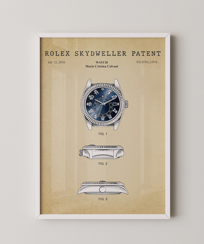 Rolex Skydweller Patent
