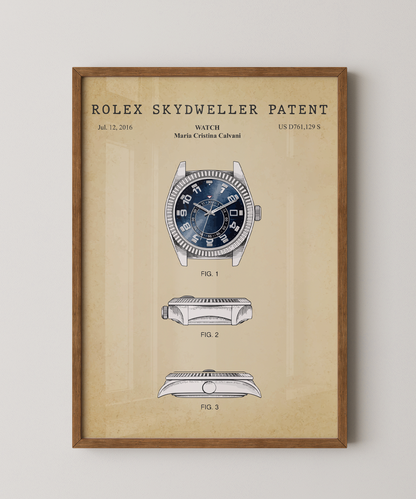 Rolex Skydweller Patent