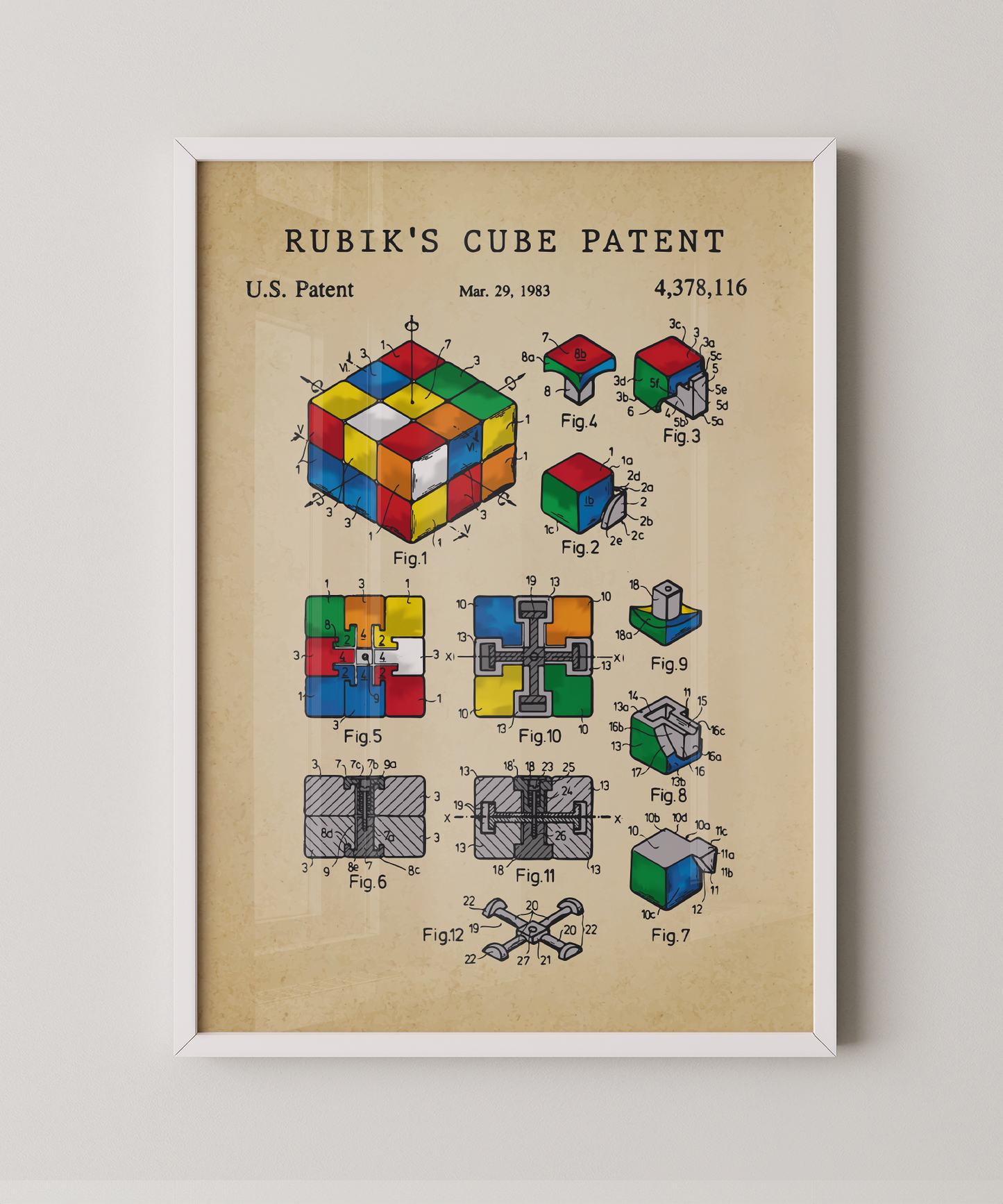 Rubik's Cube Patent