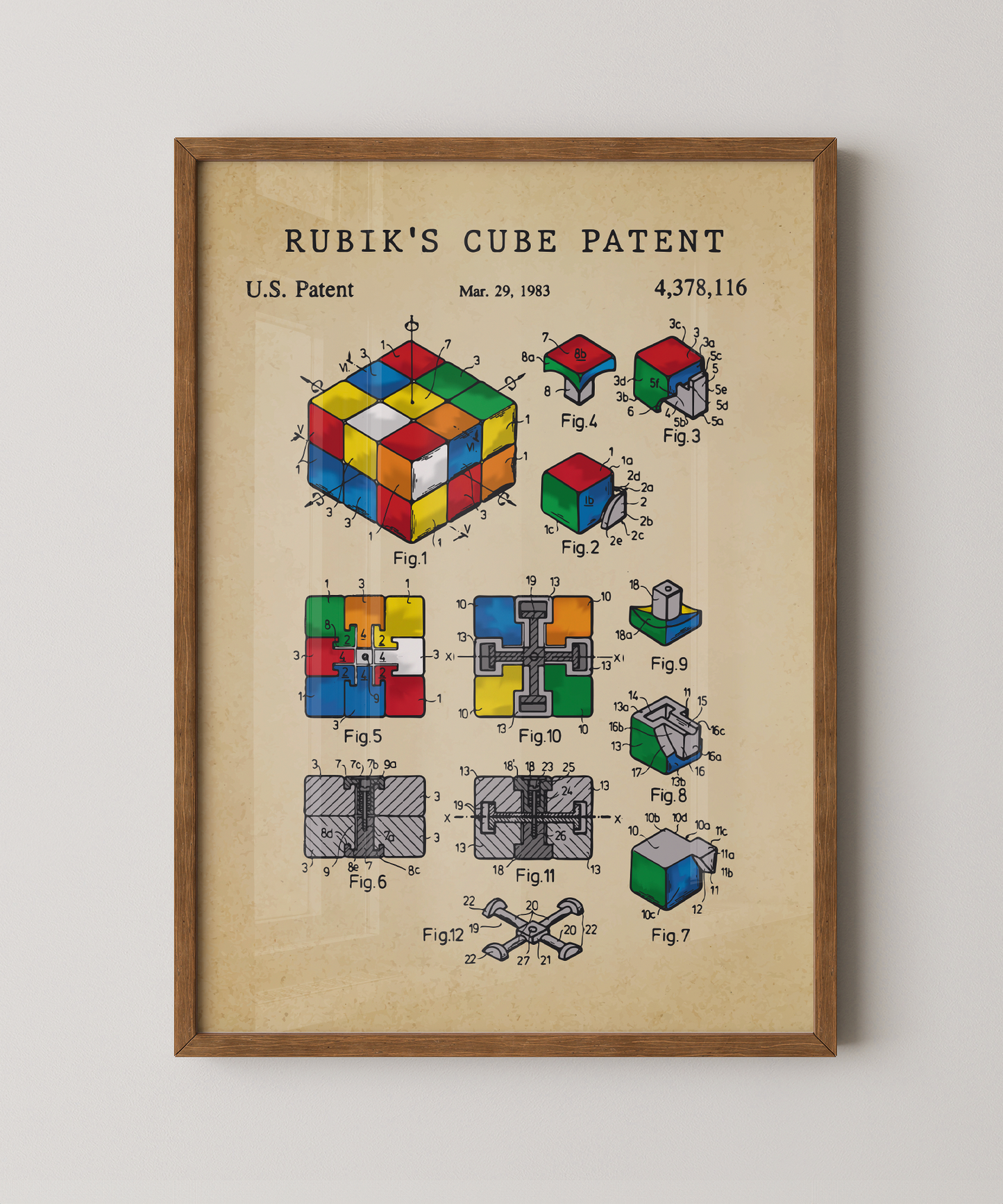 Rubik's Cube Patent