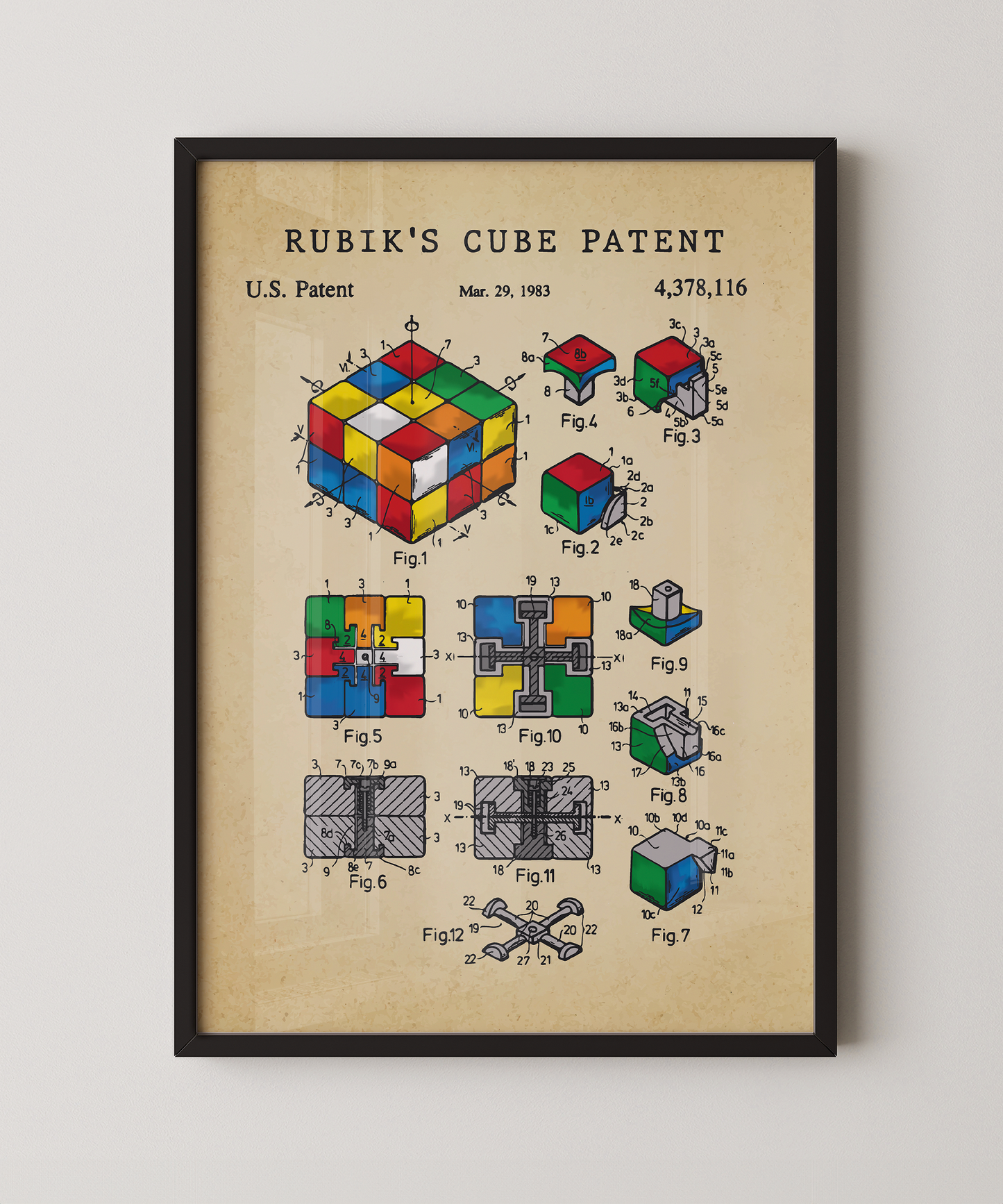 Rubik's Cube Patent