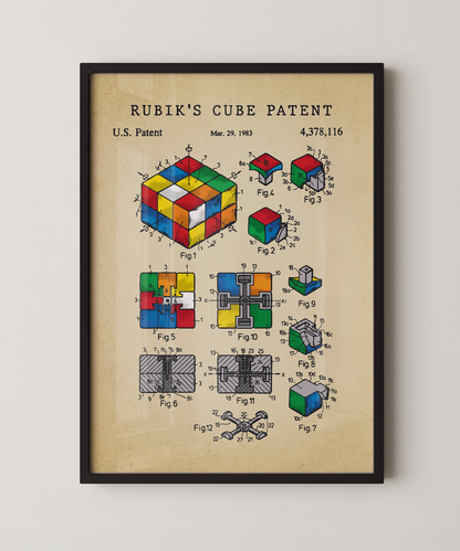 Rubik's Cube Patent