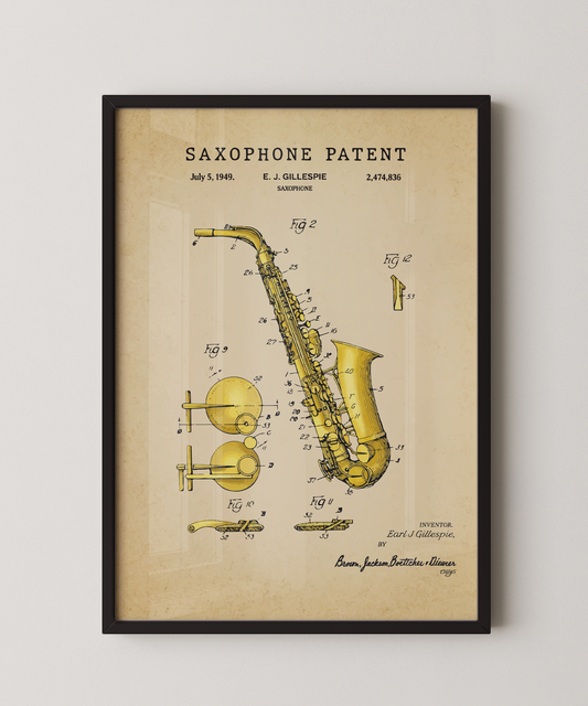 Saxophone Patent